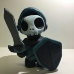 Sir Skullalot - knight - Skull Pals - skull toys